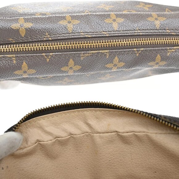 LOUIS VUITTON Trousse Toilette 23 Clutch Hand Bag Monogram Brown M47524 30YH342 - Picture 9 of 16